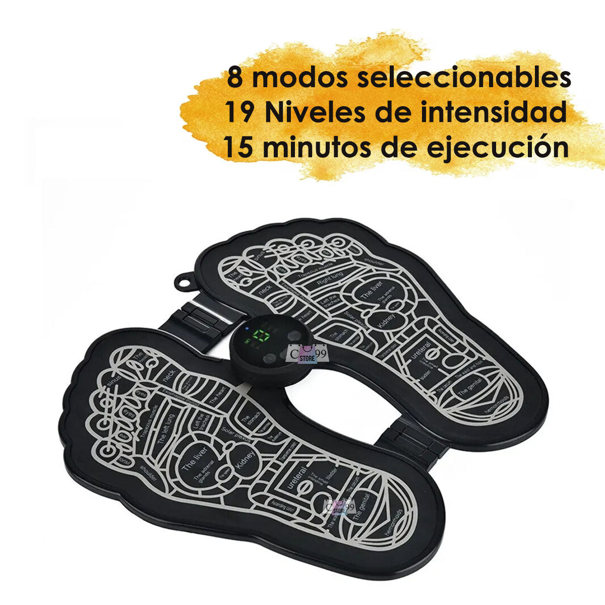 Tapete Masajeador Para Pies De Pasta