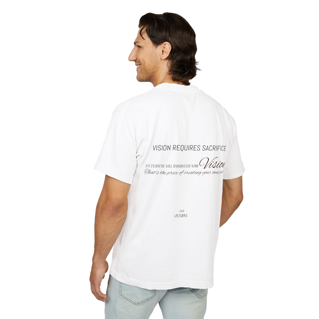 White Heavy T-Shirt "Vision"