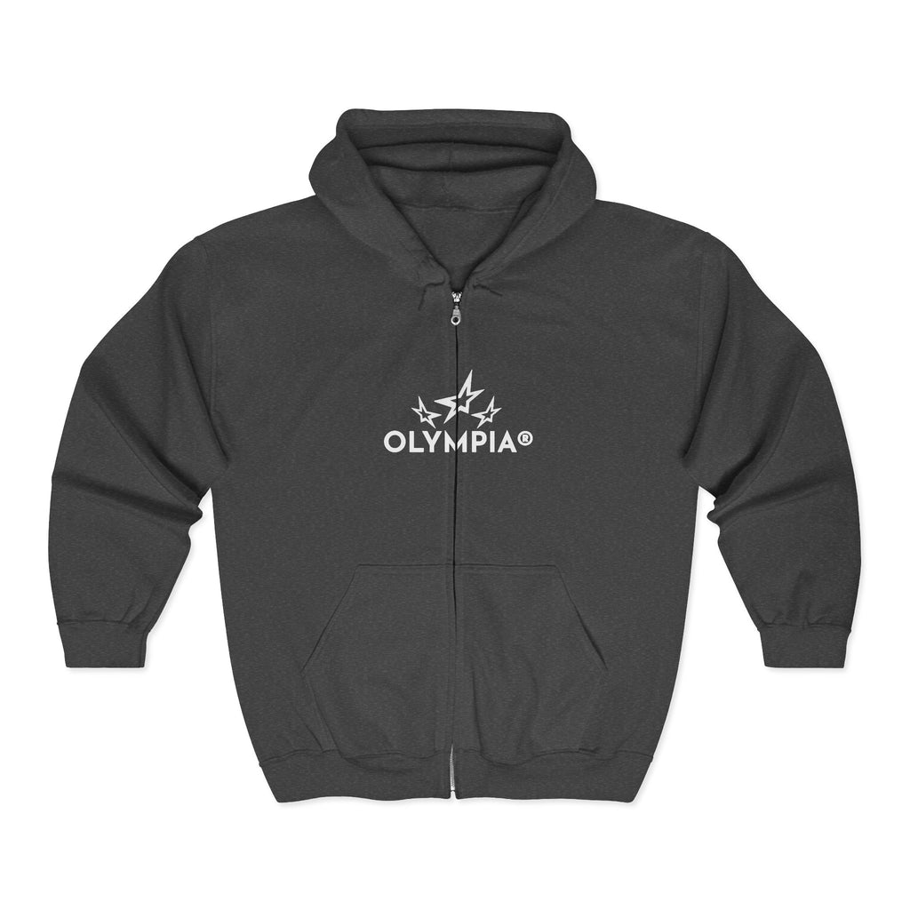 Zip Hoodie Grey "Guided By The Stars"