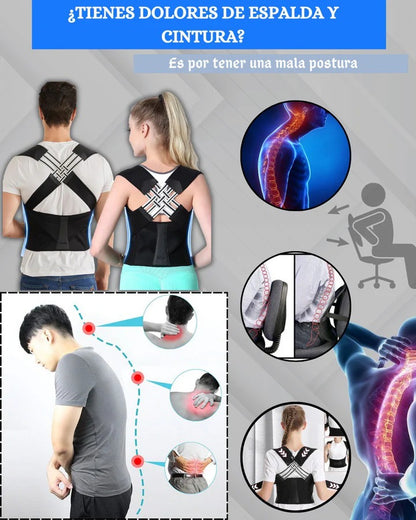 Chaleco Corrector Trenzado Postura