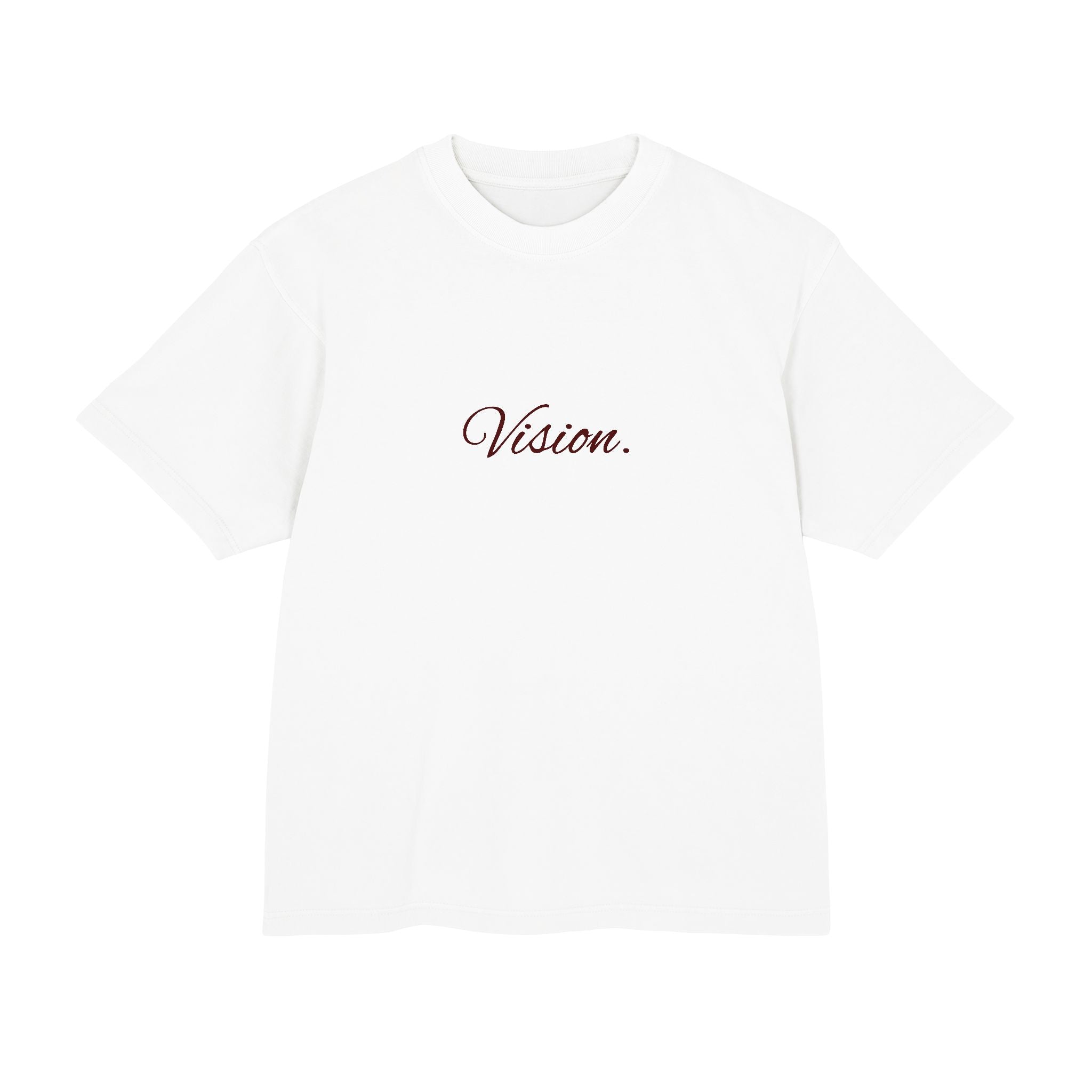 White Heavy T-Shirt "Vision"