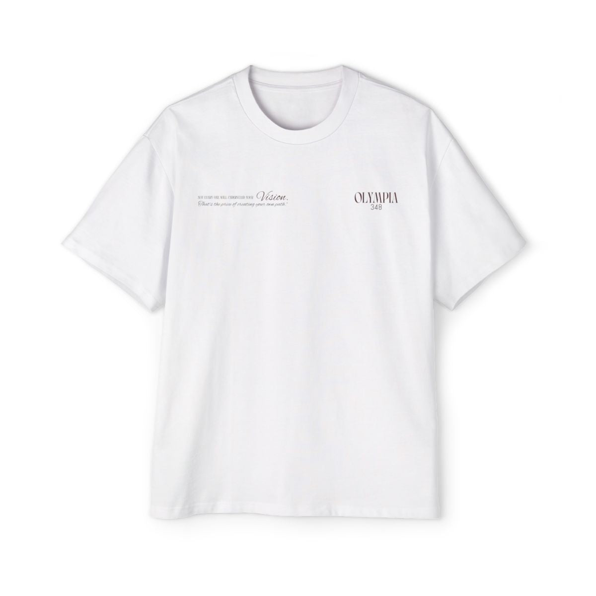 Heavy Oversized White Tee