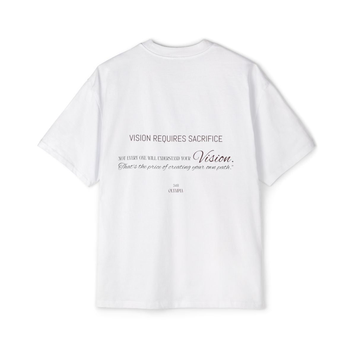 Heavy Oversized White Tee