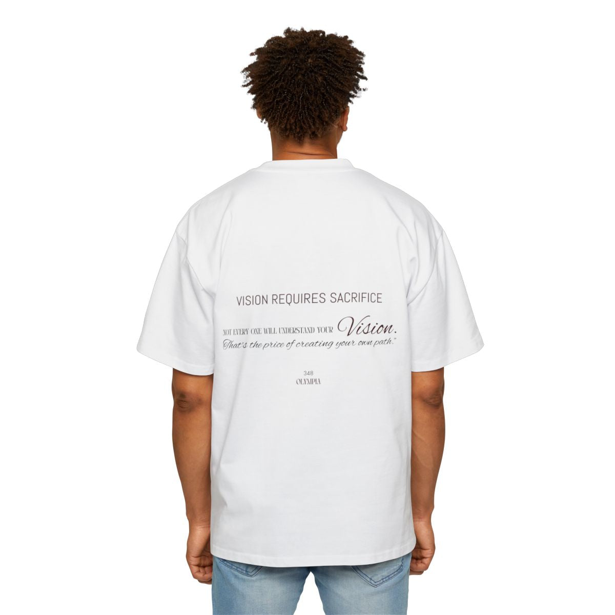 Heavy Oversized White Tee