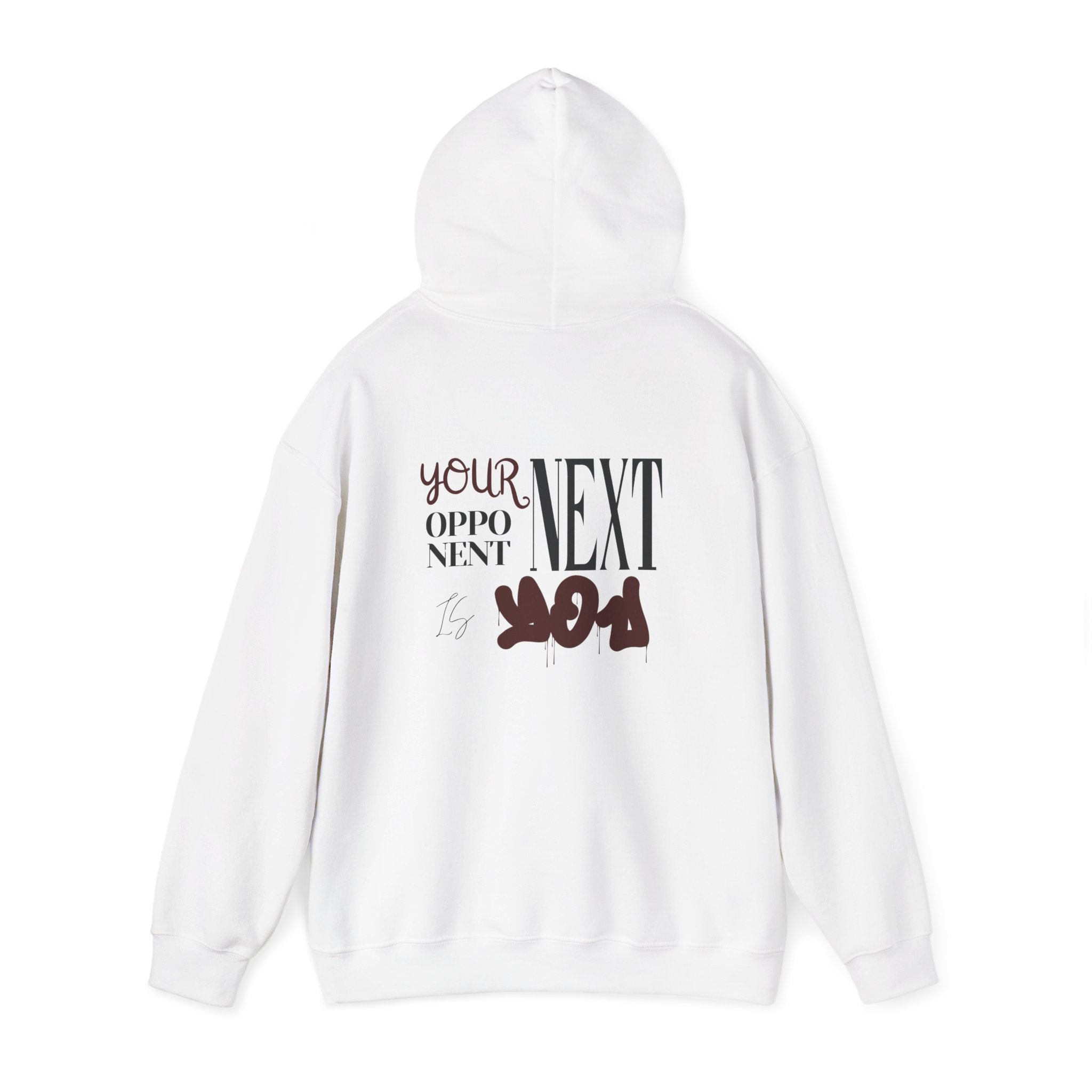 White Heavy Hoodie "Olympia"