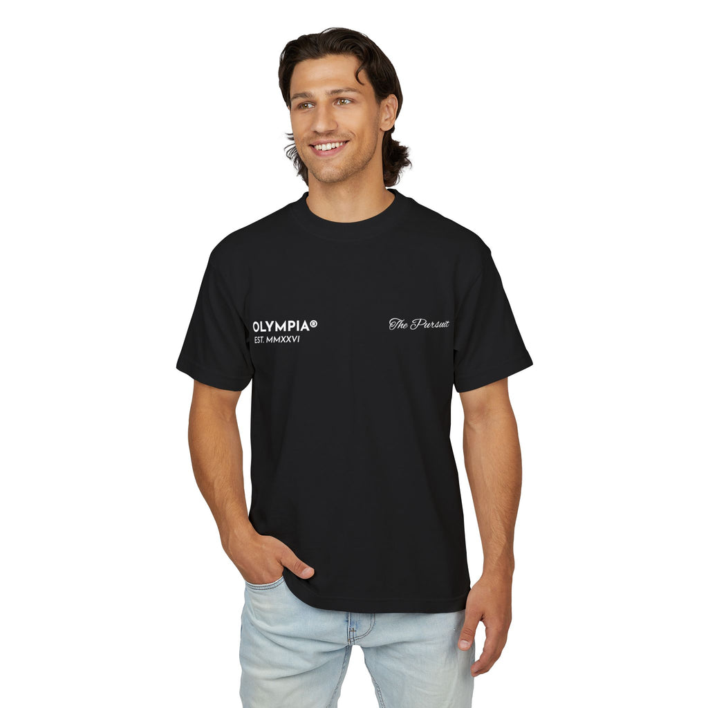 Black Heavy T-Shirt "The Pursuit"