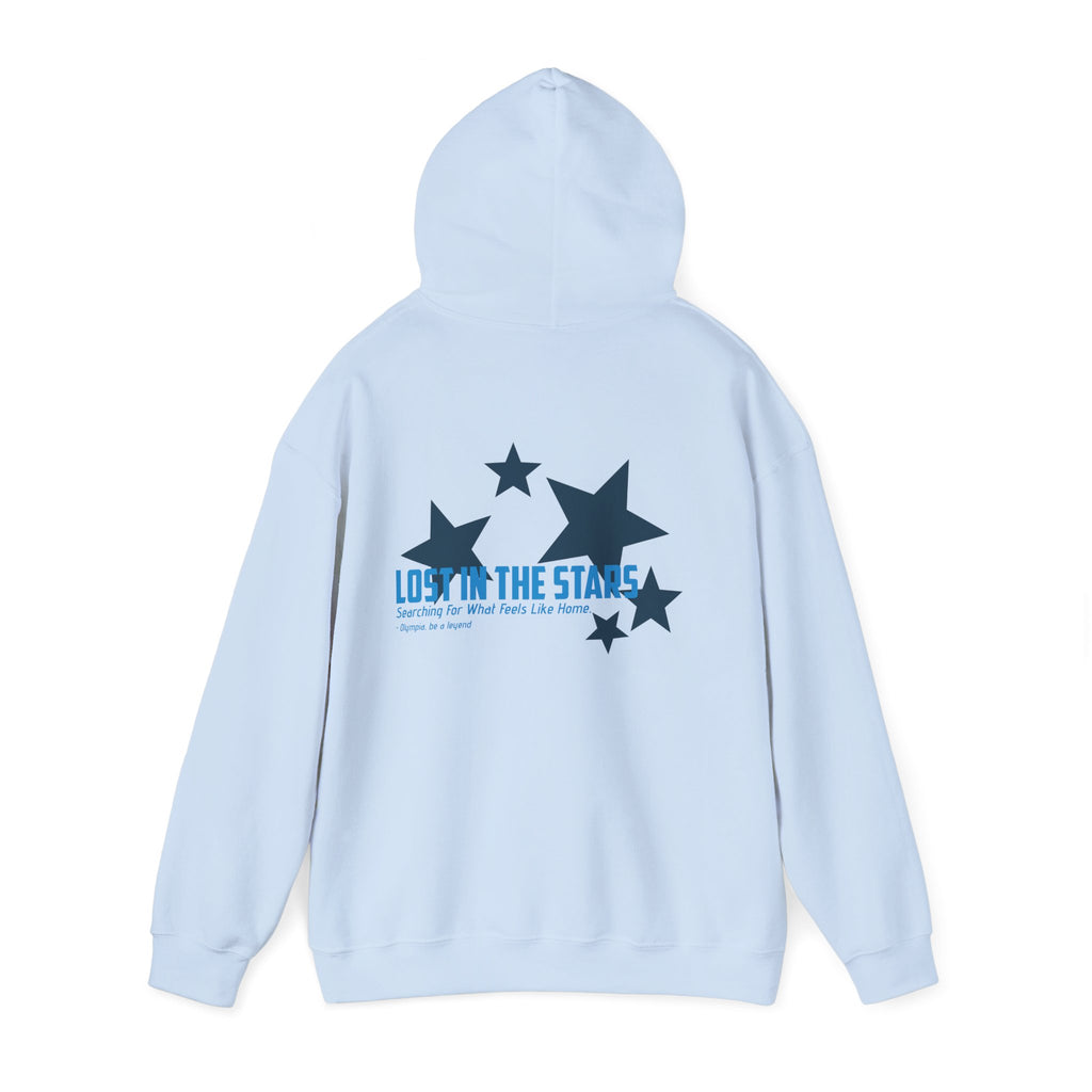 Blue Heavy Hoodie "Lost In The Stars"