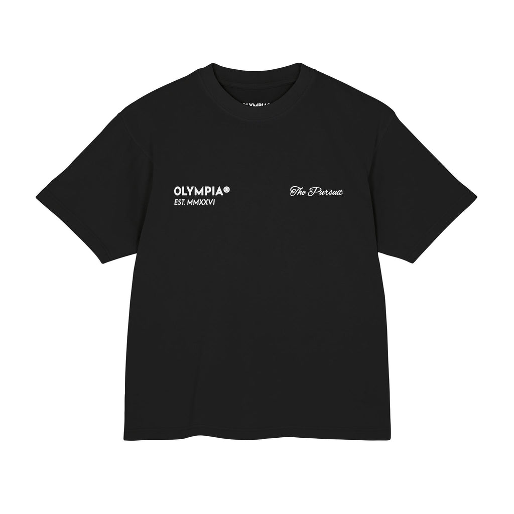 Black Heavy T-Shirt "The Pursuit"