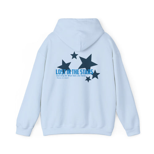 Blue Heavy Hoodie "Lost In The Stars"