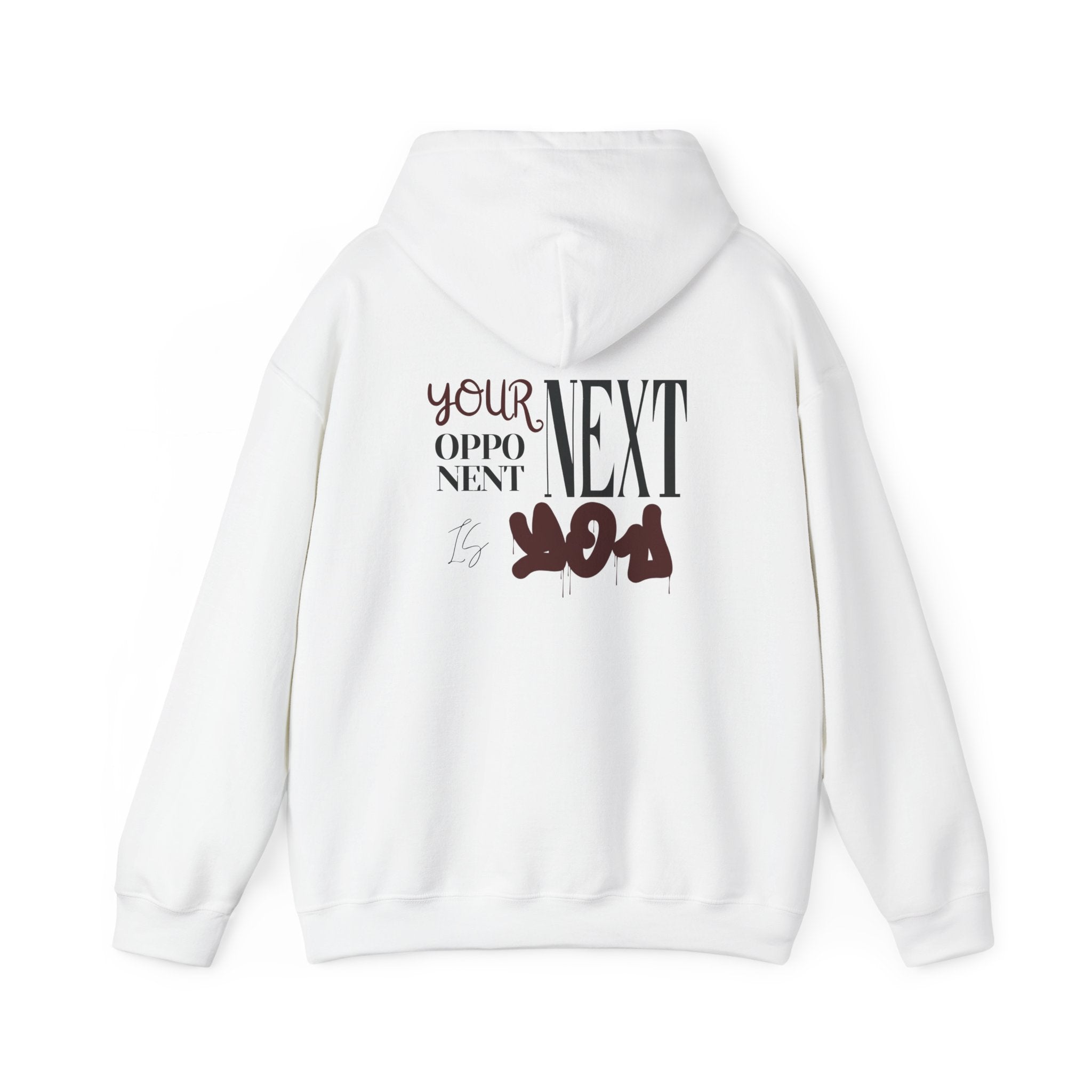 White Heavy Hoodie "Olympia"