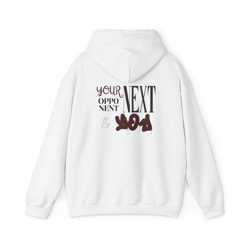 White Heavy Hoodie "Olympia"