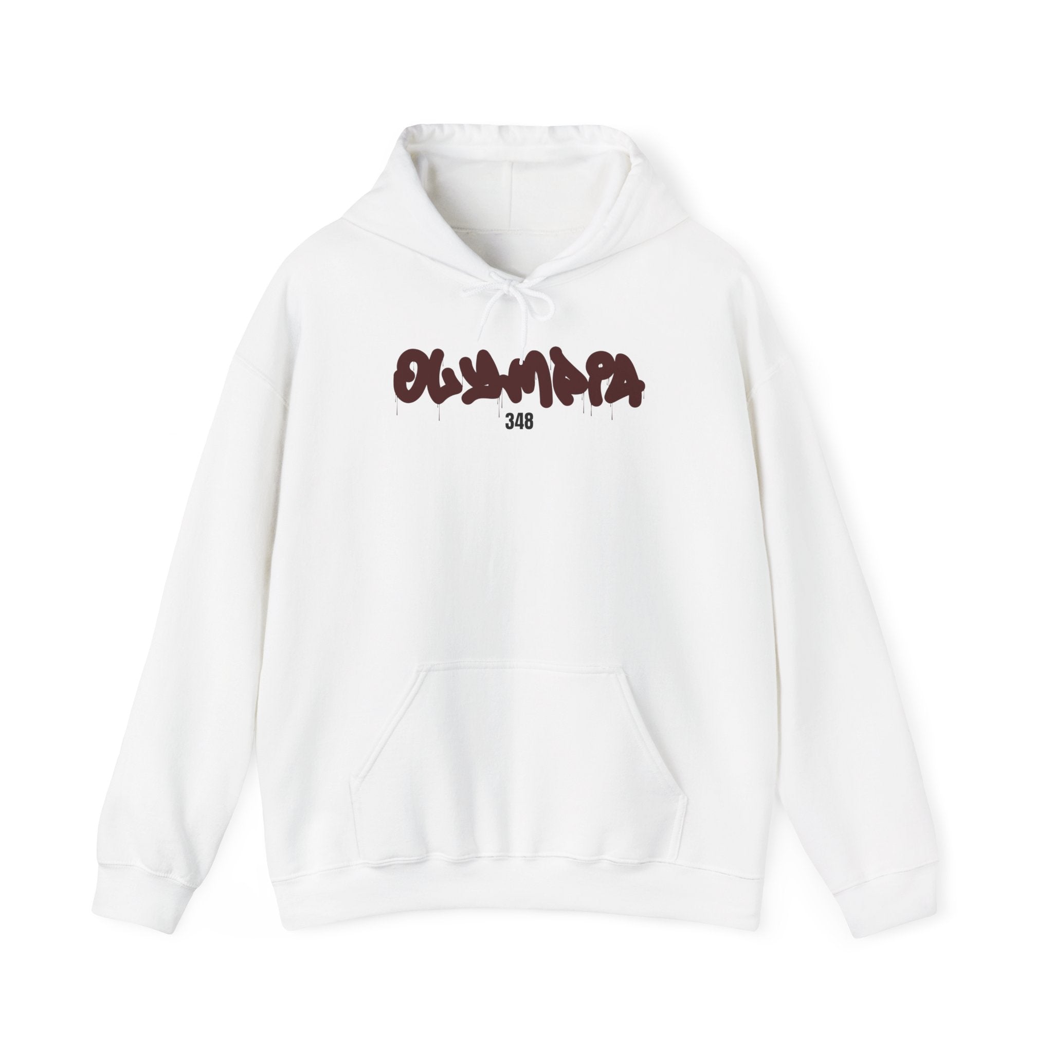 White Heavy Hoodie "Olympia"